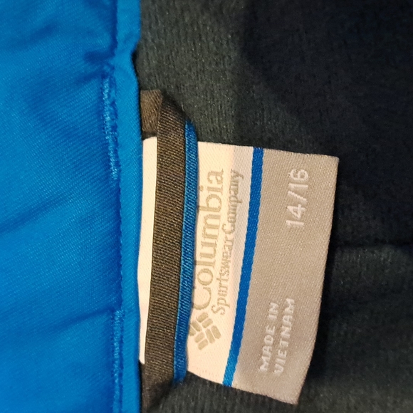 Nwt Columbia ski pants Bugaboo Omni-TECH girls sz14/16 - Picture 2 of 8